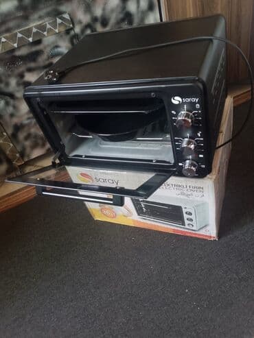 Mətbəx kombaynları və doğrayıcıları: Duxovka Elektrik, rəng - Qara, Ayrıca dayanan, Yeni — 10