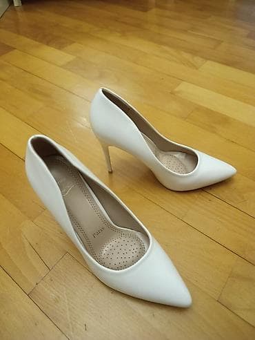 Tuflilər, Ölçü: 39, rəng - Ağ, Yeni