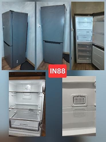 sumqayit soyuducu: 2 qapılı Indesit Soyuducu Satılır, rəng - Gümüşü — 1