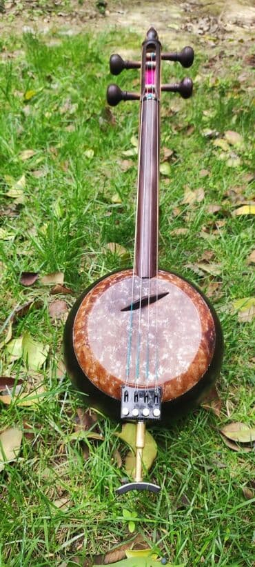 saz musiqi aləti: Professional Kamança Kamança profesional Üz dərisi Palmer balığı — 7