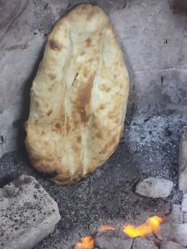 Təndir çörəyi – ev üsulu, odun alovunda bişirilmiş - Əsl təndir