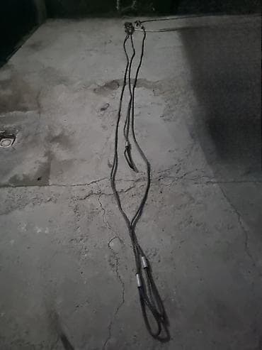 Polad tros sapan – iki uclu almatur ücün 3 qoşma - Material