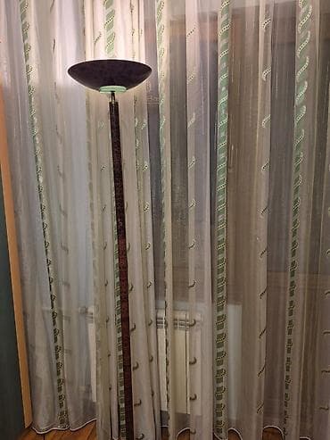 yasil hasar: Torşer tipli döşəmə lampası - Üstə doğru işıq yayan “torşer” dizaynı — 2