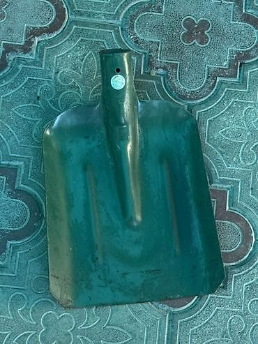 ağ şanı yarpaq: 1 ededi 3 azn Metal kürək başlığı (sapı daxil deyil) - Material — 1