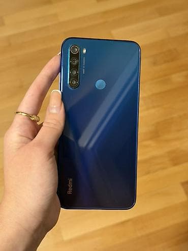 Redmi note 8 - Rəng: mavi, parlaq arxa panel - Arxa kamera sistemi