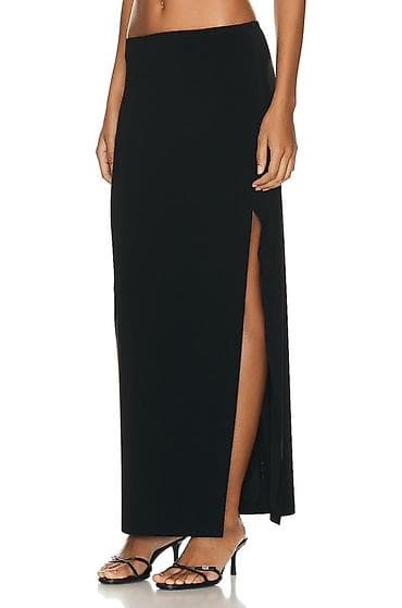 Qadın maxi ətək – qara rəng, yeni kimidir 2-3defe geyinilib