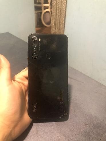 sensor ekran notebook: Redmi Note 8, 32 GB, rəng - Mavi, Barmaq izi — 2