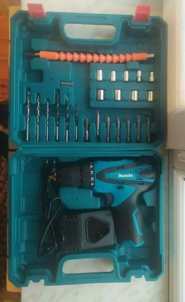 darvaza ikinci el: Drel yeni keyfiyyətli makita 
Sadəcə daşları yoxdu 
Çatdırılma var — 1