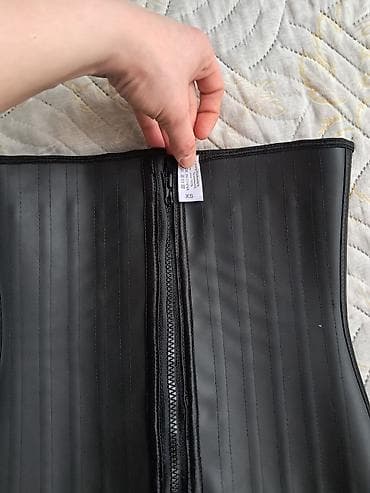 Alt paltarı: Qara bel korsetı – XS ölçü teze - Material: Səliqəli tikişli, hamar — 1