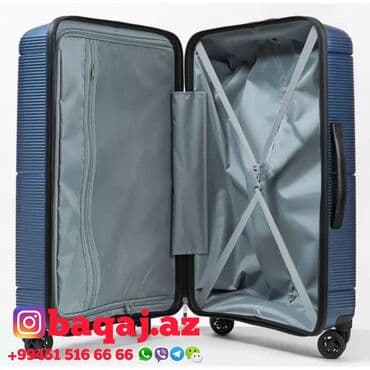 yol cantası: Polipropilenden hazirlanmis yuksek keyfiyyetli camadanlar. Чемоданы — 3