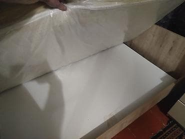 Oğlan və qız üçün, Çarpayı, Matras ilə, Siyirməsiz, Taxta