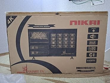 philips xenium w8500: Televizor Nikai LED ekran 55" 4K (3840x2160) — 4
