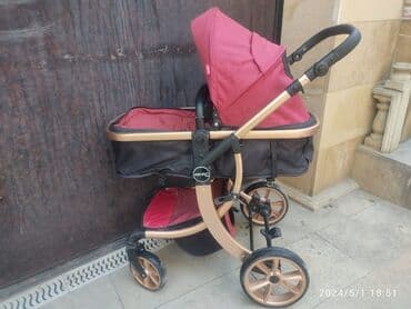 derin dondrcu: Klassik gəzinti arabası, İşlənmiş, Cins: Oğlan, Yaş: 6-12 ay, Ödənişli çatdırılma — 2