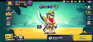 Nərdlər: Brawl Stars hesabı – yüksək səviyyəli, zəngin kontentli profil Ümumi — 1