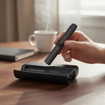 лишоу оригинал и подделка: IQOS tütün qızdırma cihazı – qara rəngdə, kompak tək bloklu dizayn — 3