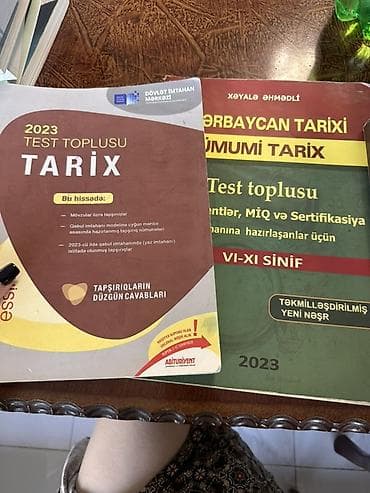 Спорт и хобби: Tarix üzrə hazırlıq üçün kitab dəsti Her bir kitab ayri ayriliqda 4 — 3