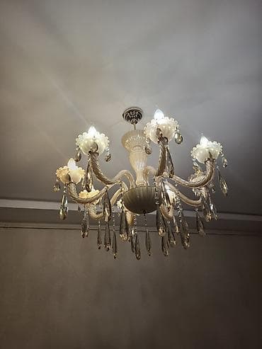 samdan: Çılçıraq, 8 lampa, Şüşə — 3