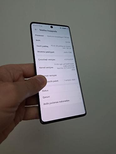 redmi note 11s: Huawei Nova 10, 128 GB, rəng - Qara, Sensor — 2