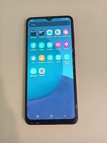samsung 10a: Samsung Galaxy A02 S, 32 GB, rəng - Qırmızı, İki sim kartlı — 2