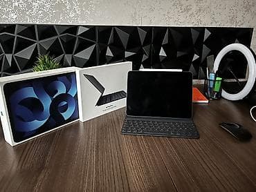 ipad 11 pro m2: Apple iPad Air (5-ci nəsil) Wi‑Fi 256 GB – mavi rəng Model: A2588 — 9