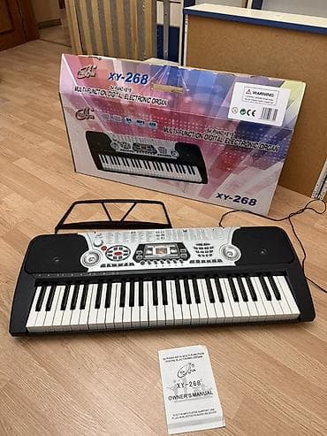 Xinyun XY-268 rəqəmsal elektron orqan/klaviatura Xüsusiyyətlər: - 54