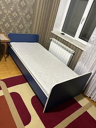 Təknəfərlik çarpayı, Bazasız, Matras ilə, Siyirməsiz lalafo.az -da Təknəfərlik çarpayı, Bazasız, Matras ilə, Siyirməsiz