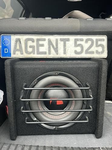 Maqnitofonlar: Avtomobil üçün səs sistemi komplekti Tərkib: - Aktiv sabvufer qutusu — 1