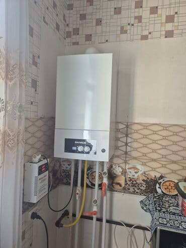 demir setka satisi: 100 manat prablemi var. SANICA divardan asılan qaz kombi sistemi - — 2