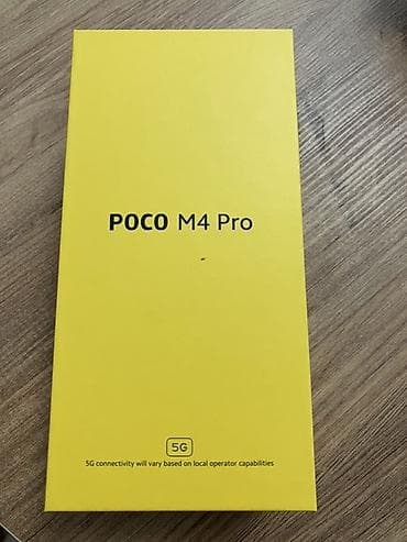 telfon satşı: Poco M4 Pro 5G, 64 GB, rəng - Mavi, Barmaq izi — 5