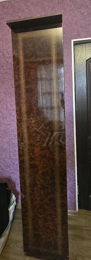 1 qapı, Qəhvəyi, Digər material, Açılan, Düz dolab