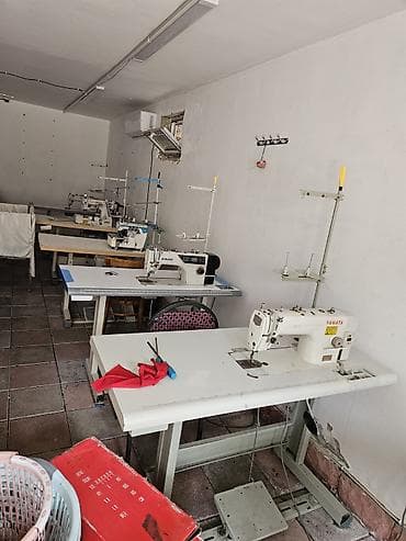 Tikiş avadanlıqları dəsti – - Sənaye tikiş maşınları: Yamata düz