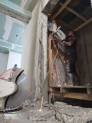 Digər tikinti xidmətləri: #Betonkesme #betondeşmə Beton kubik kərpic - dən kəsim deşim — 17