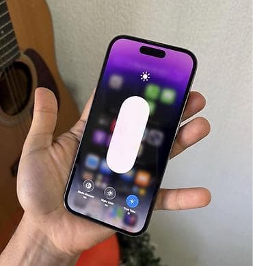 redmi note 11 kabro: IPhone 14 Pro, 256 GB, Deep Purple, Zəmanət, Simsiz şarj, Face ID — 2
