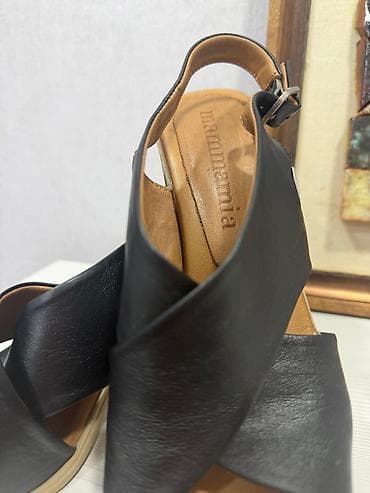 Basanoşka və səndəllər: Ölçü: 37, rəng - Qara, Yeni — 3