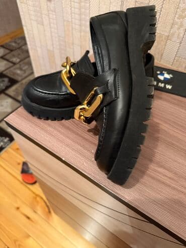 qara mokasinlər: Derimod, Ölçü: 38, rəng - Qara, Yeni — 3