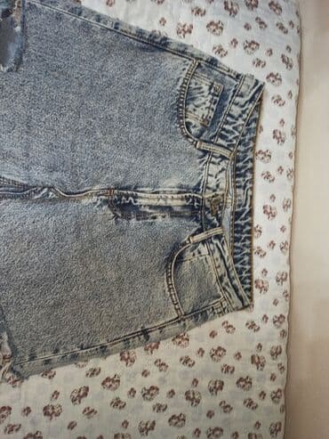 детские джинсовые куртки: Cins şalvar cırıq — 2