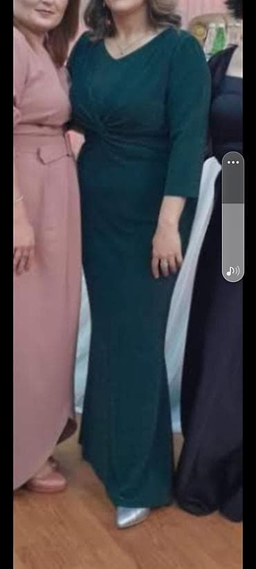 Qadın ayaqqabıları: Tünd yaşıl rəngdə zərif gecə/libas - Model: Uzun, balıq kəsimli - — 2