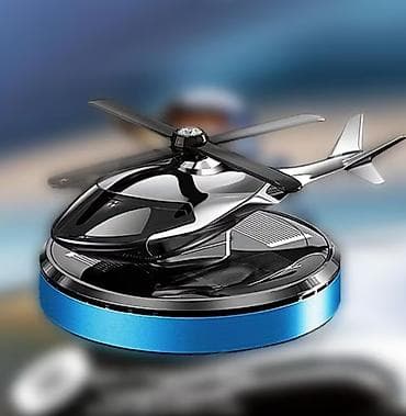 sessiz kompresör: (Unvan Gəncə) Güneş enerjisi ilə işləyən fırlanan helikopter dekoru – — 1