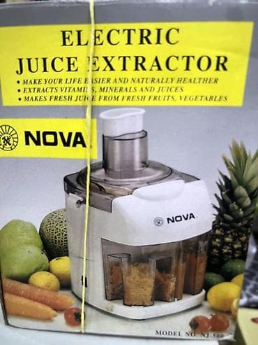 NOVA elektrik şirəçıxaran – Model NJ-508 - Meyvə və tərəvəzlərdən