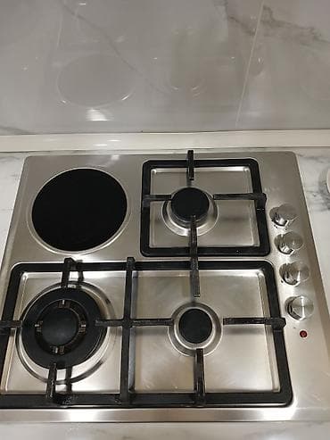Qaz plitəsi Stolüstü, 4 gözlü, İşlənmiş