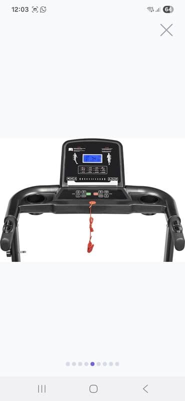 ikinci əl qaçış aparatı: Fitness ES-T2702 elektrik qaçış zolağı evdə məşq üçün rahat həll — 4