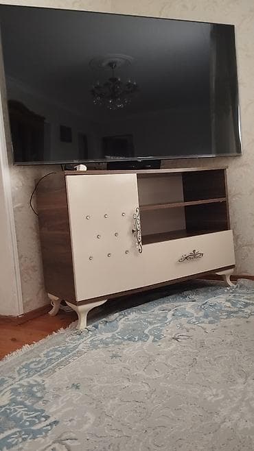 bufet: Mebel dəsti – qonaq otağı üçün - Divan: 3 nəfərlik, yumşaq parça — 8