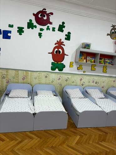 tek çarpayı: Oğlan və qız üçün, Çarpayı, Bazasız, Matras ilə, Siyirməsiz — 2