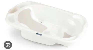 Vannalar: Uşaq vannası – ergonomik dizaynlı, ağ rəngdə plastik model - Körpənin — 1