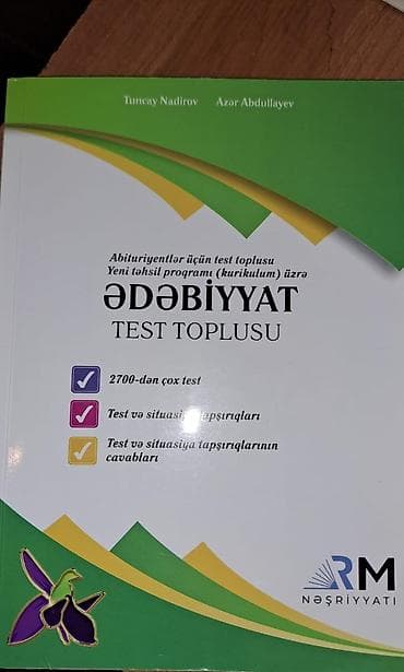 RM Ədəbiyyat 4 manat (Təzə vəziyyətdə) Güvən Ədəbiyyat 5 manat (Təzə lalafo.az -da RM Ədəbiyyat 4 manat (Təzə vəziyyətdə) Güvən Ədəbiyyat 5 manat (Təzə