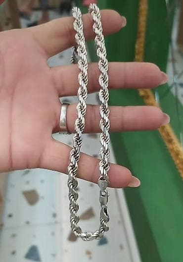 gumus boyunbaqi: Boyunbağı, Gümüş, 47 g — 2