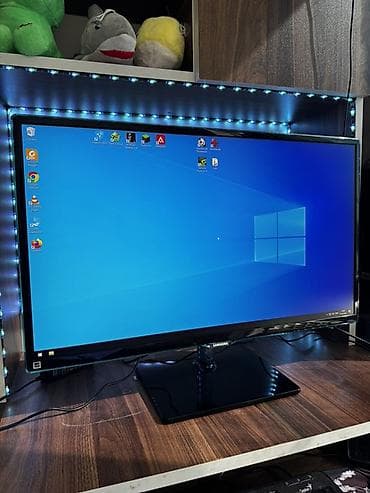 manitor komputer: Samsung 32" LED monitor Ekran ölçüsü: 27 düym Game mode var(Oyun — 1