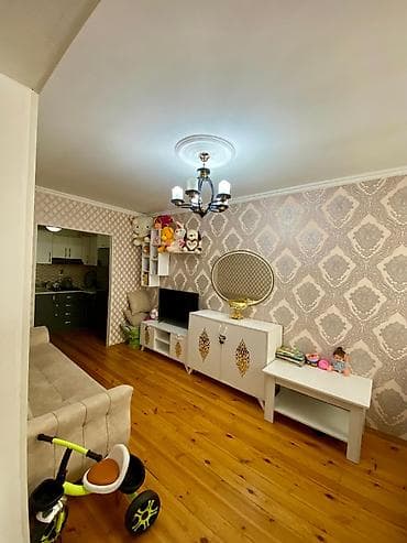 2 otaqlı, 56 kv. m, Yeni təmirli