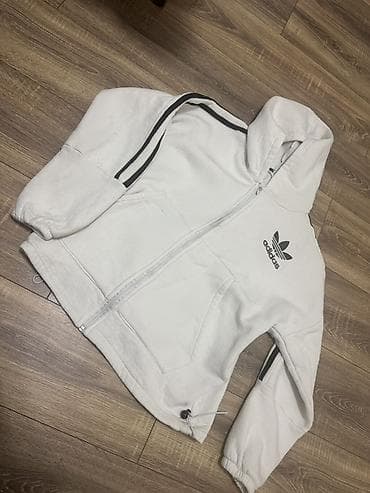 Adidas üçzolaqlı idman dəsti - Rəng: ağ, qara zolaqlar - Tərkib — 2