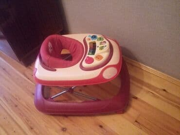 əsalar: Chicco uşaq gəzdirəni (yorğac). Rəng: bordo/qırmızı- krem. Yumşaq — 5